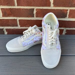 vans floral marshmallow old skool